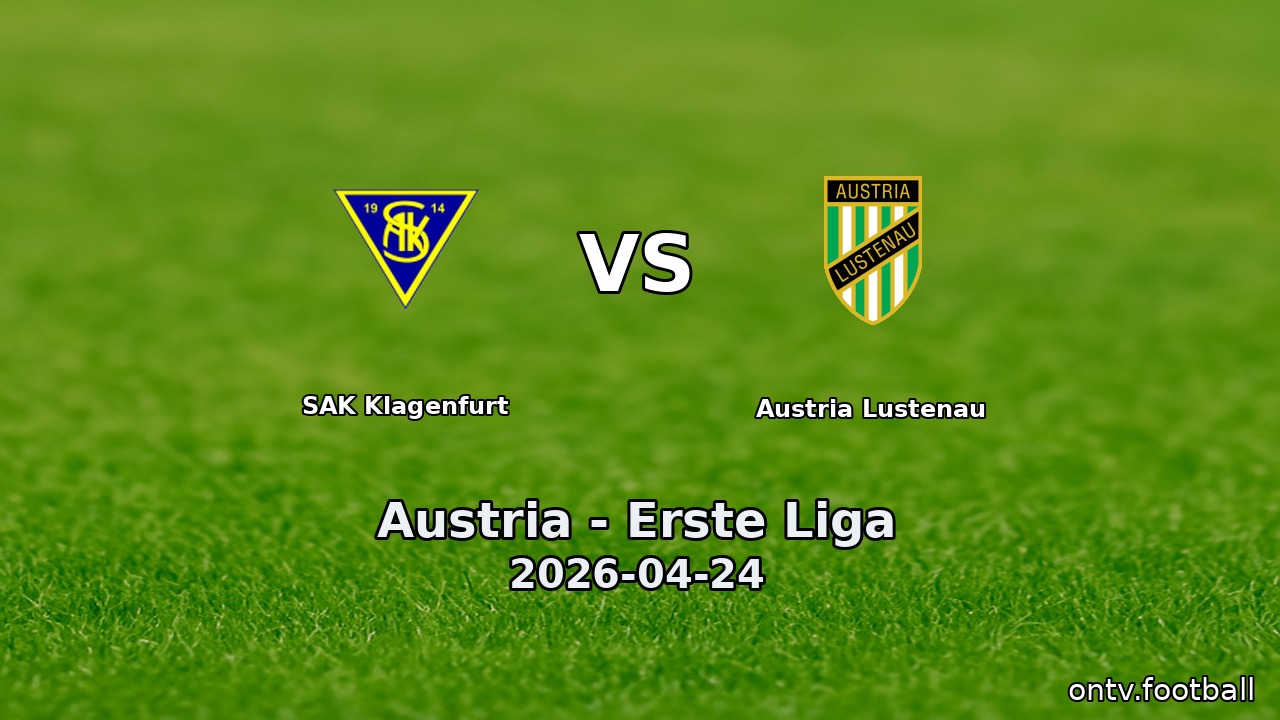 SAK Klagenfurt vs Austria Lustenau