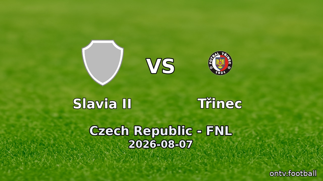 Slavia II vs Třinec