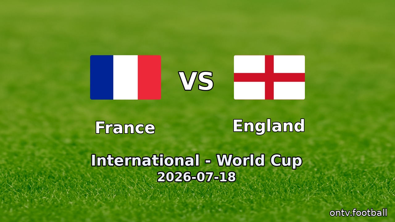 France vs England