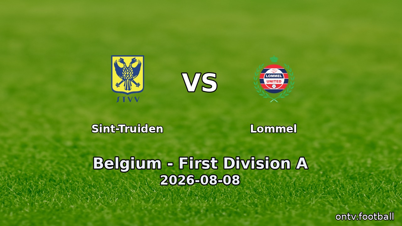 Sint-Truiden vs Lommel