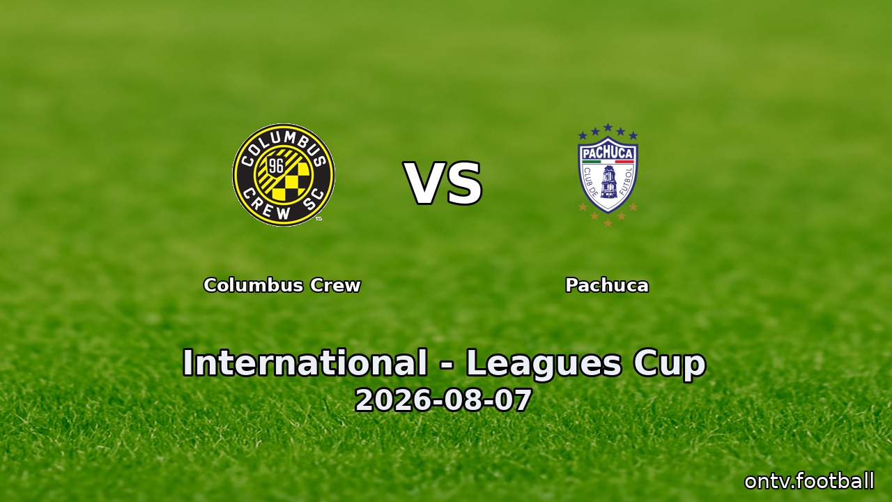 Columbus Crew vs Pachuca