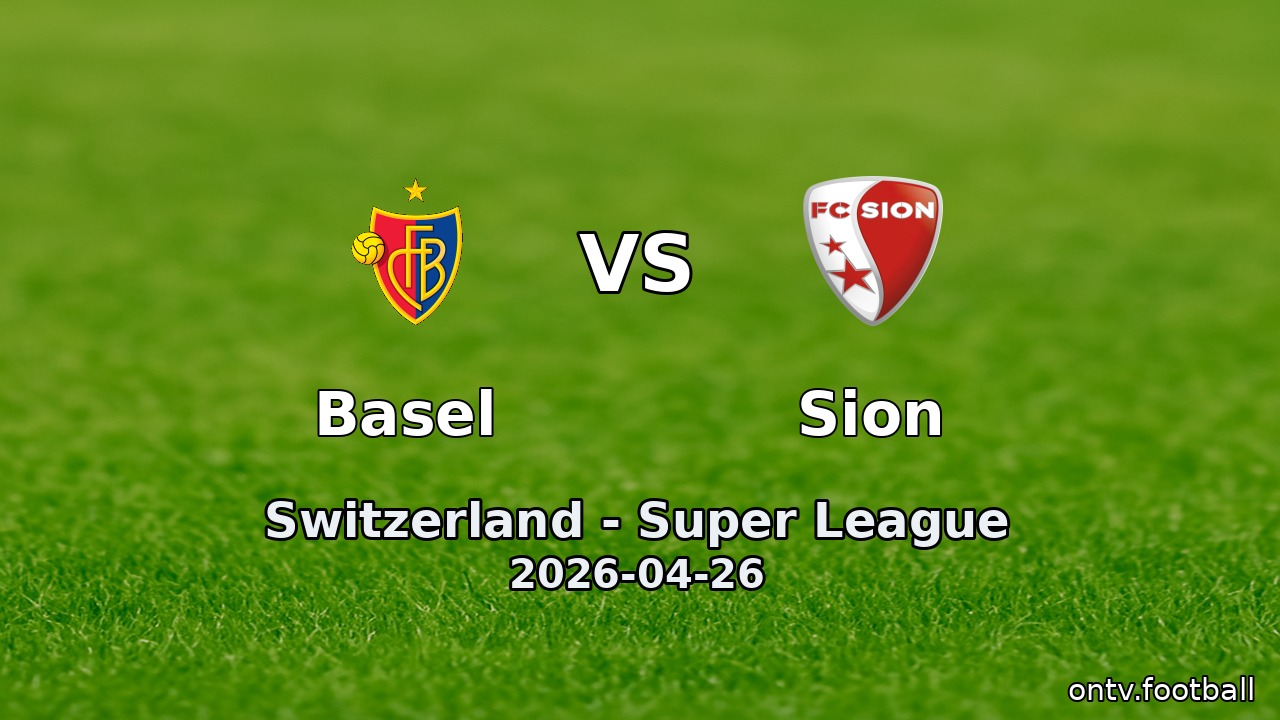 Basel vs Sion