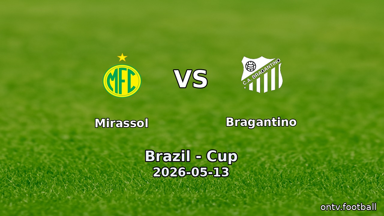 Mirassol vs Bragantino