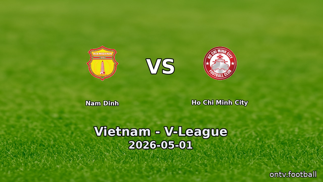 Nam Dinh vs Ho Chi Minh City