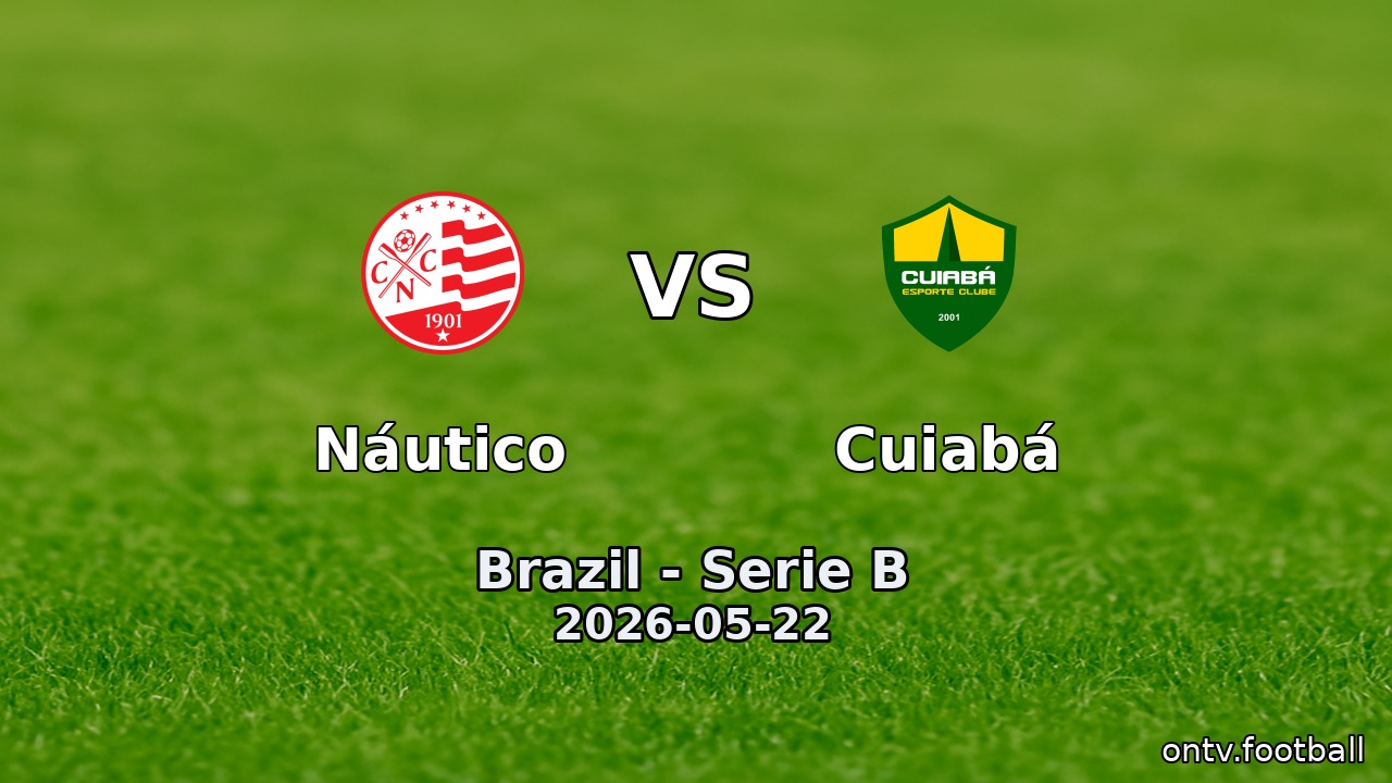 Náutico vs Cuiabá