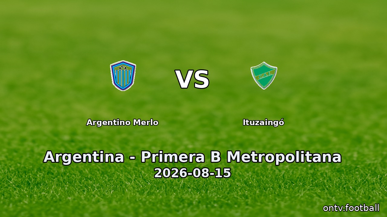 Argentino Merlo vs Ituzaingó
