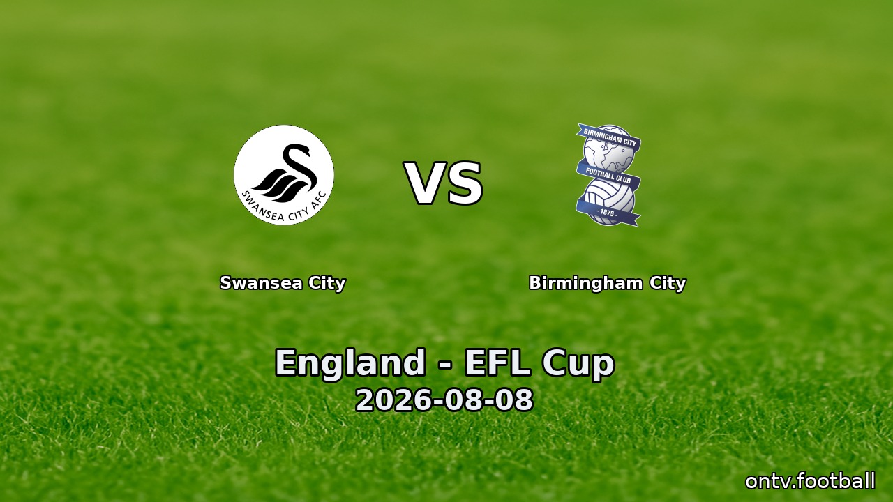 Swansea City vs Birmingham City