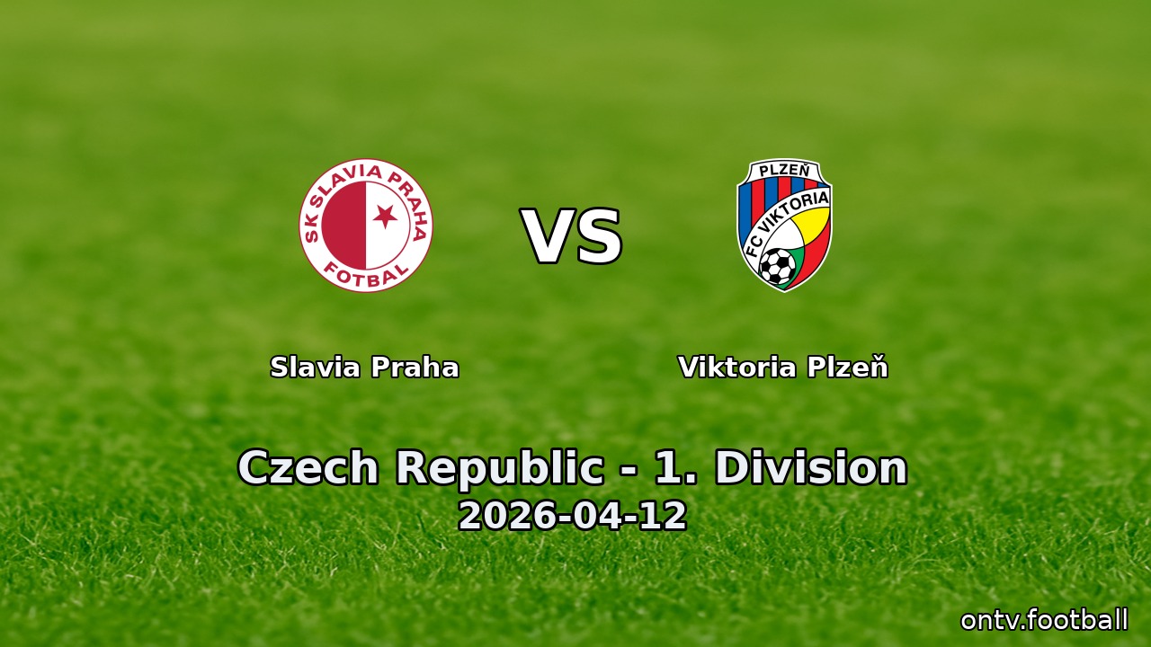 Slavia Praha vs Viktoria Plzeň