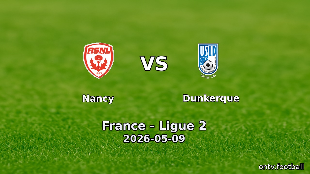 Nancy vs Dunkerque