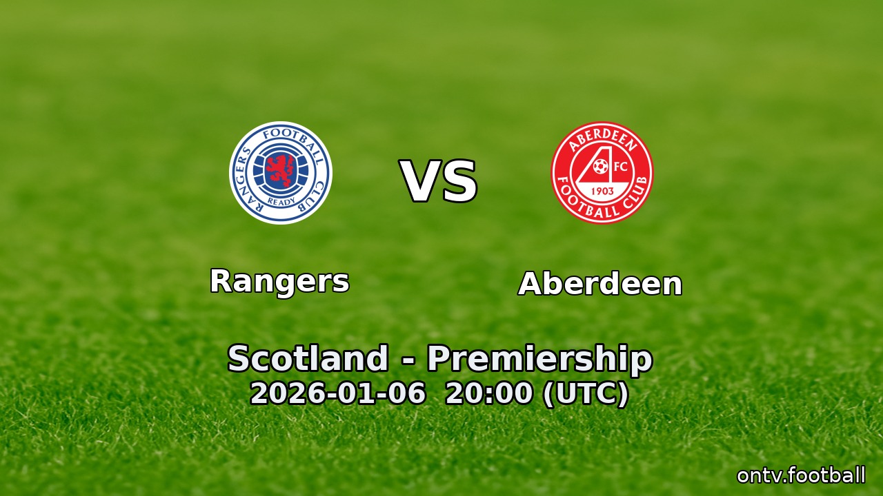 Rangers vs Aberdeen