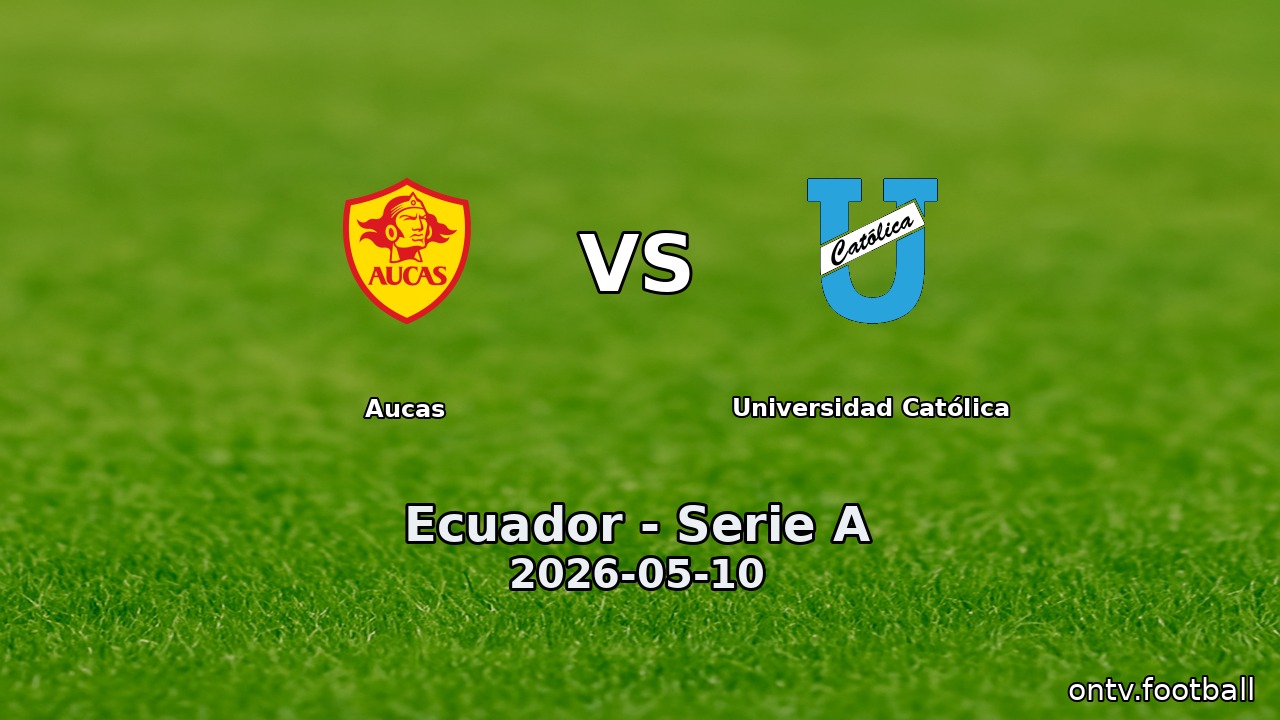 Aucas vs Universidad Católica