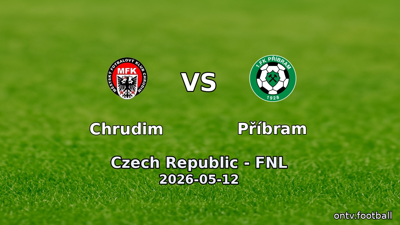 Chrudim vs Příbram
