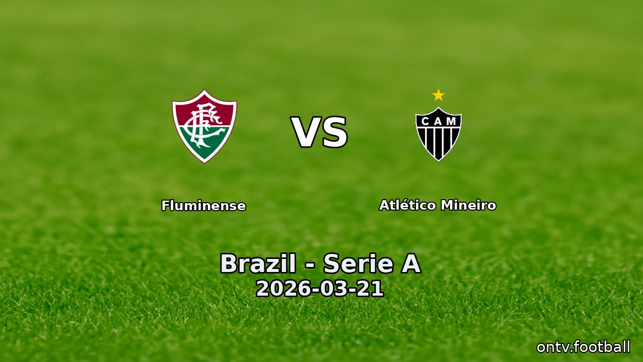 Fluminense vs Atlético Mineiro