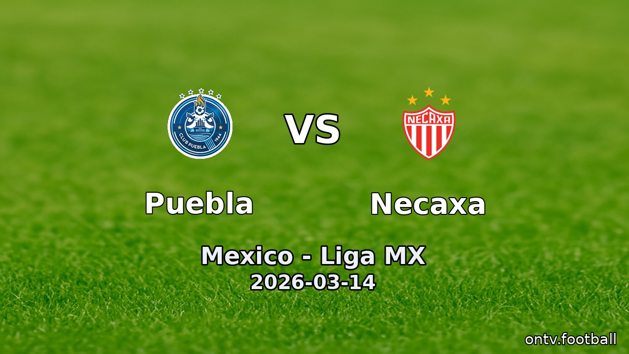 Puebla vs Necaxa