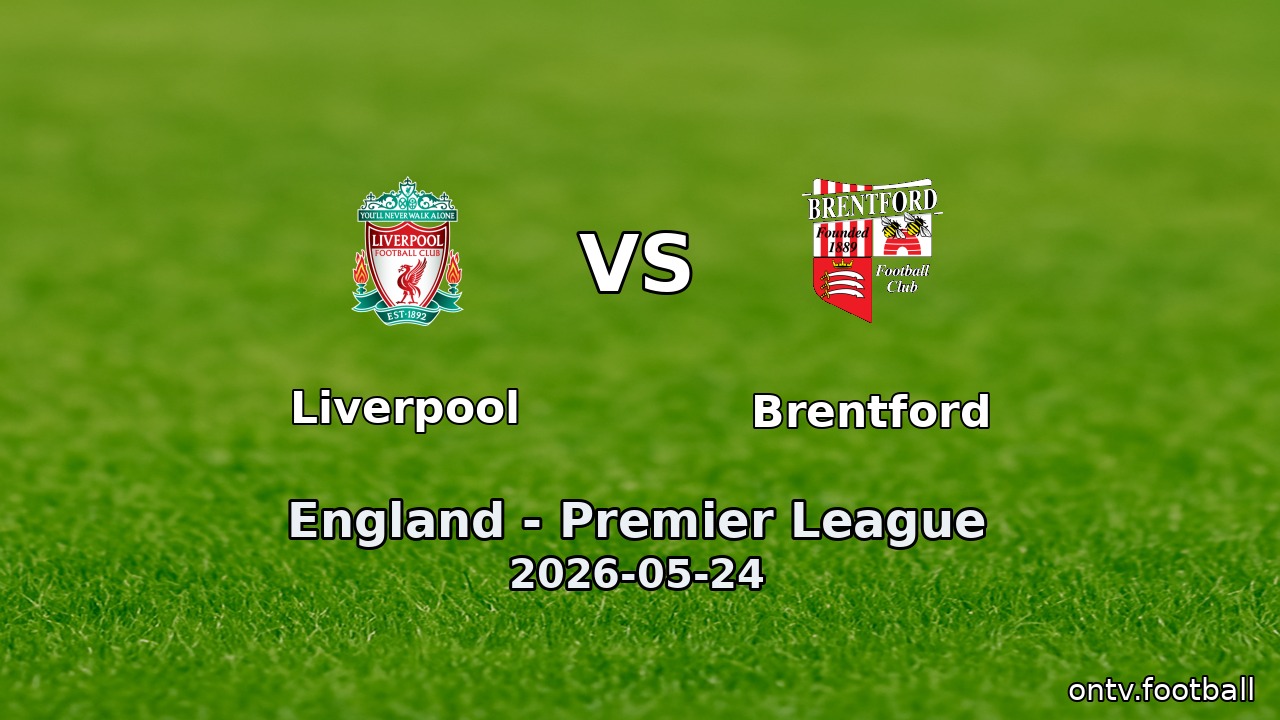 Liverpool vs Brentford