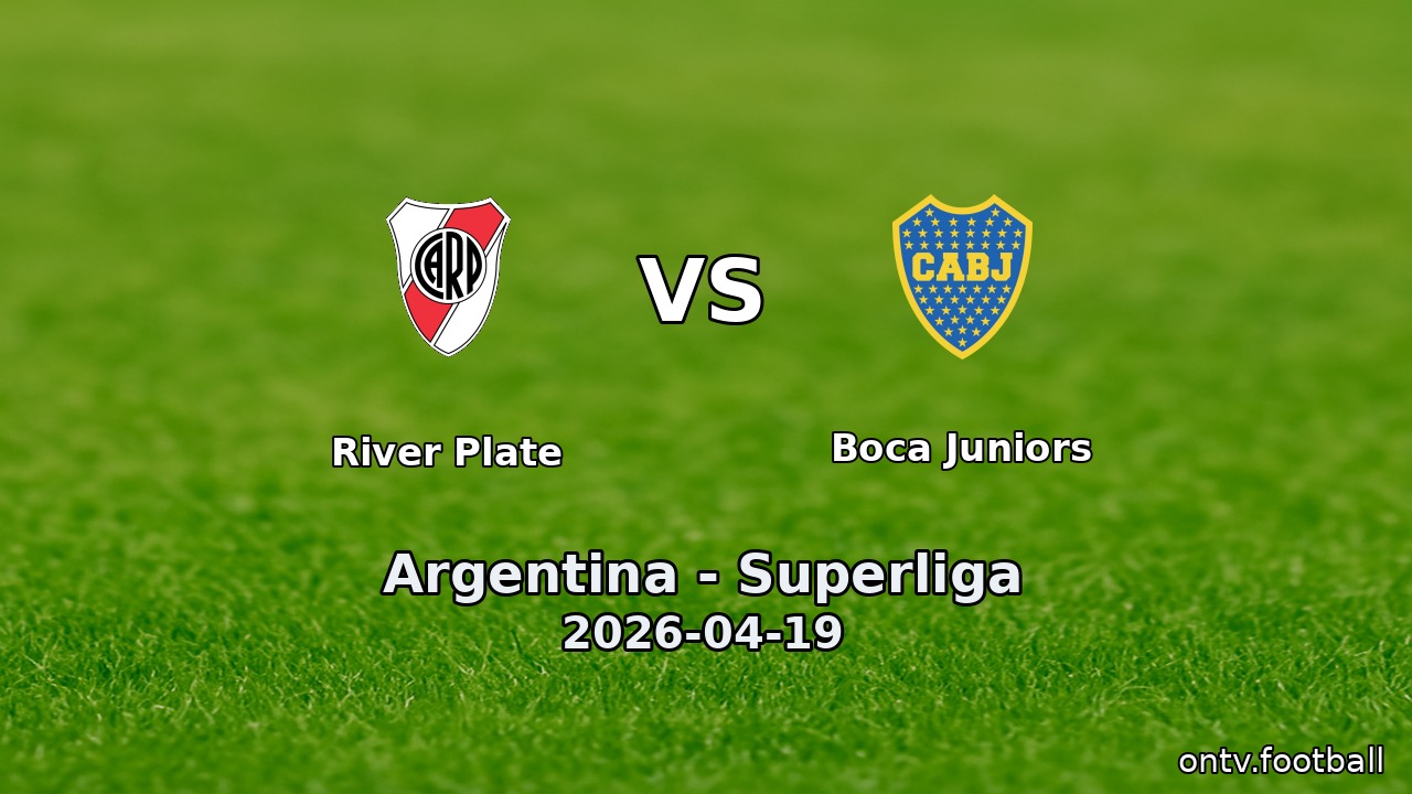 River Plate vs Boca Juniors