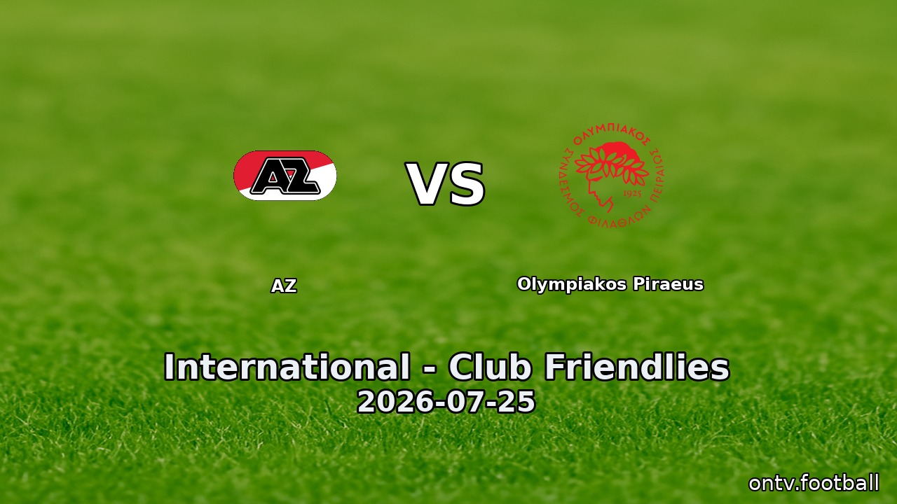 AZ vs Olympiakos Piraeus