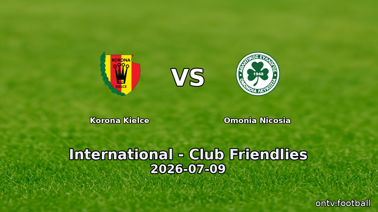 Korona Kielce vs Omonia Nicosia