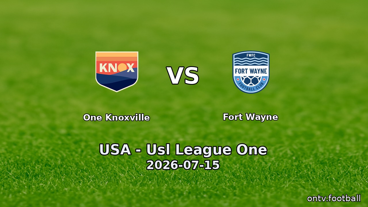 One Knoxville vs Fort Wayne