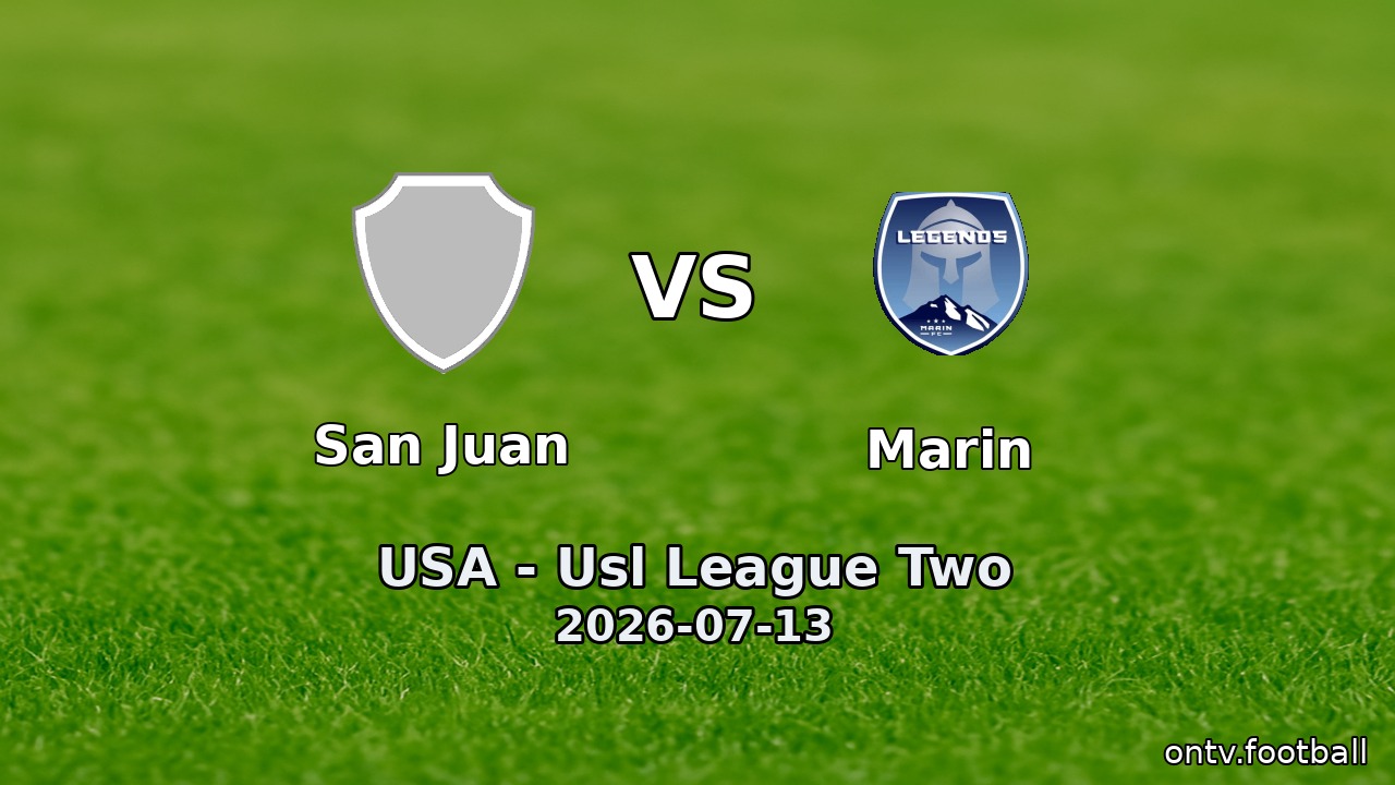 San Juan vs Marin