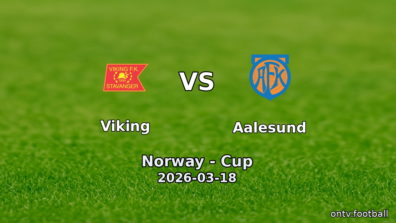 Viking vs Aalesund