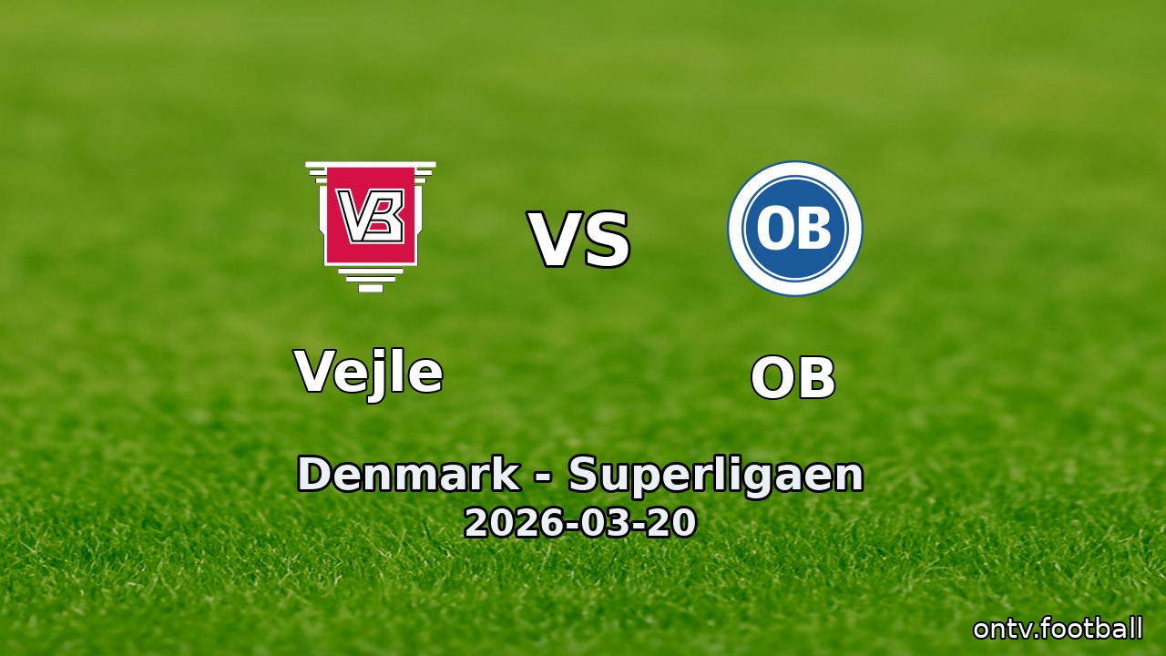 Vejle vs OB