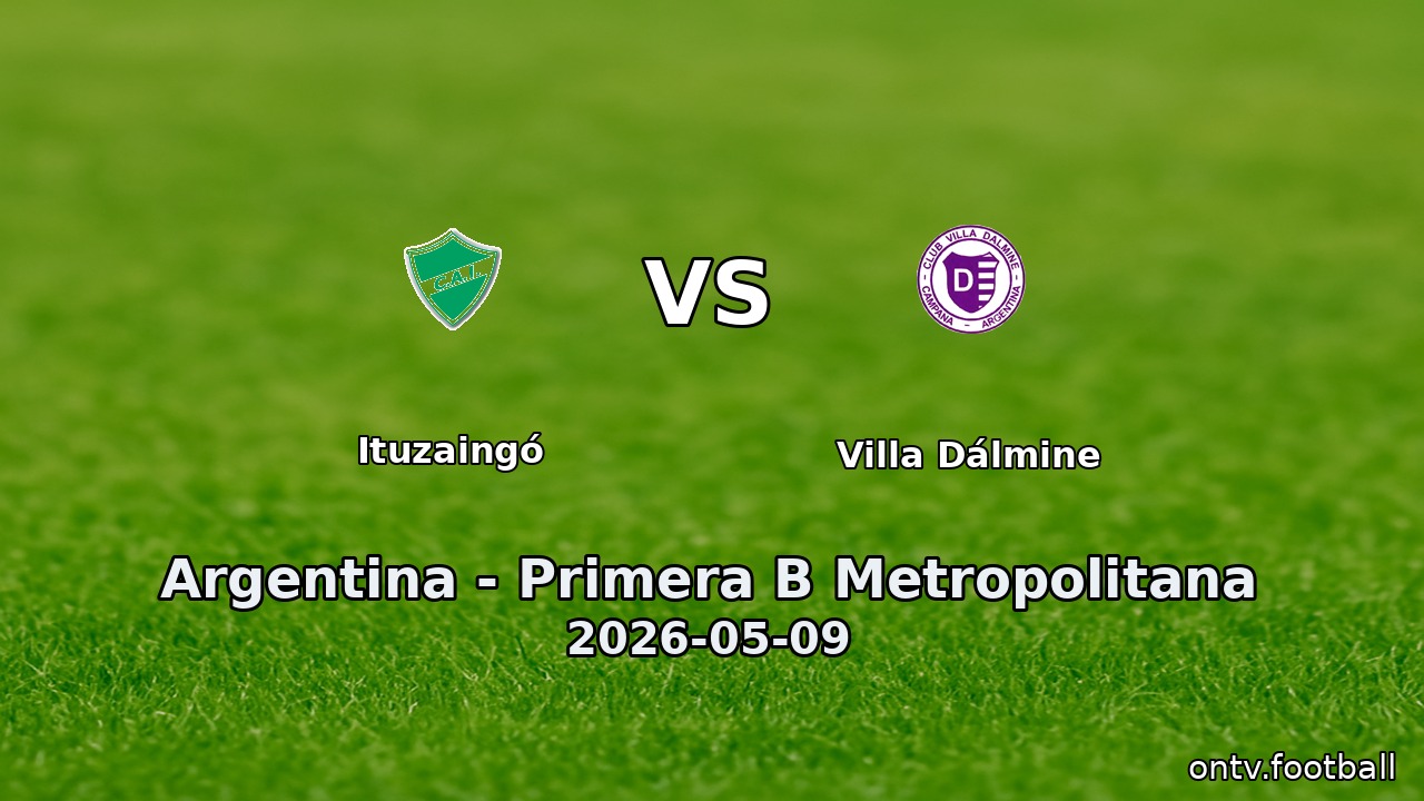 Ituzaingó vs Villa Dálmine