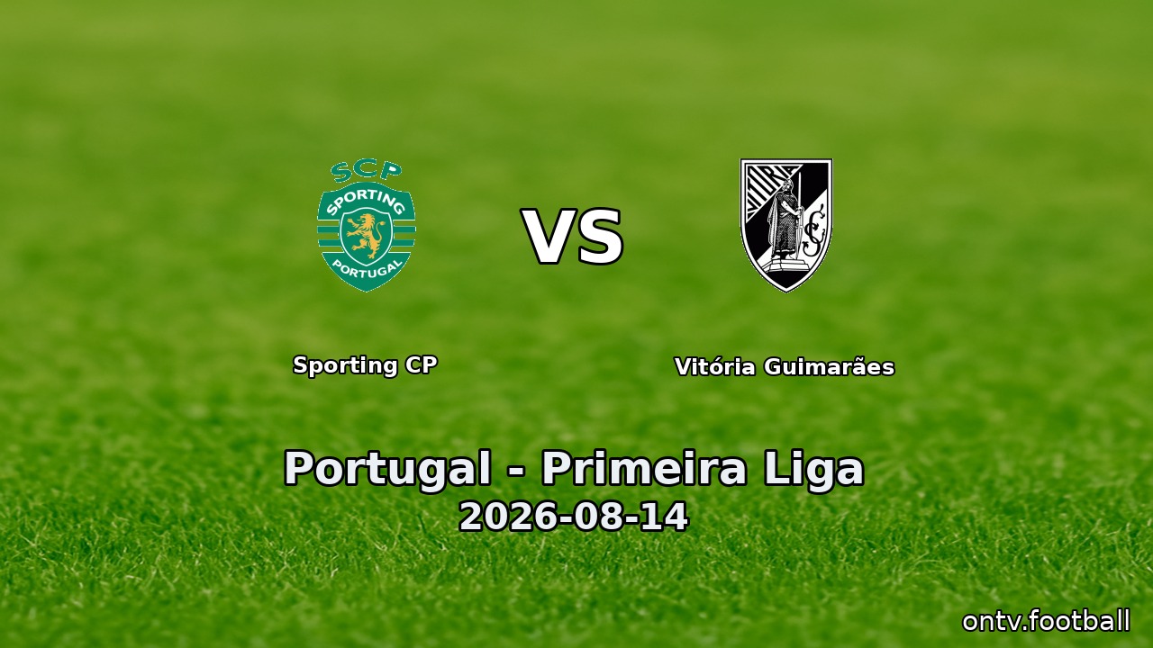 Sporting CP vs Vitória Guimarães