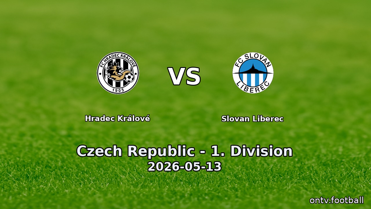 Hradec Králové vs Slovan Liberec