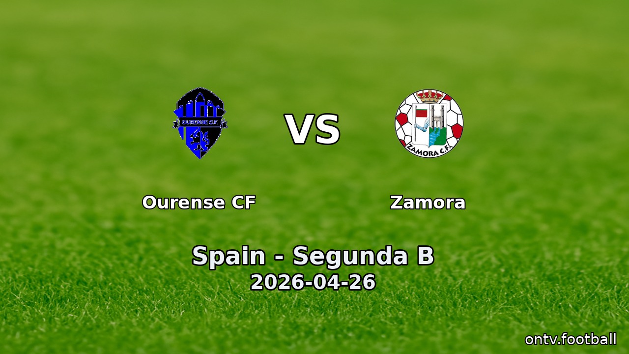 Ourense CF vs Zamora