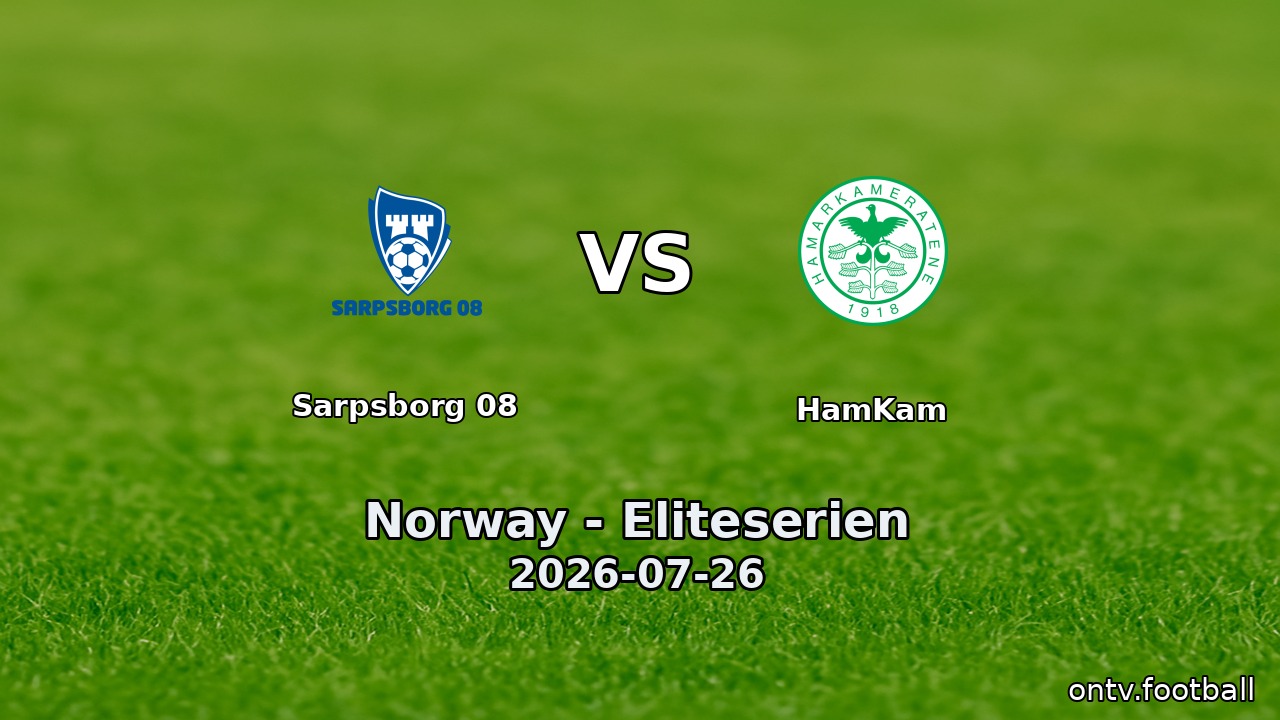 Sarpsborg 08 vs HamKam