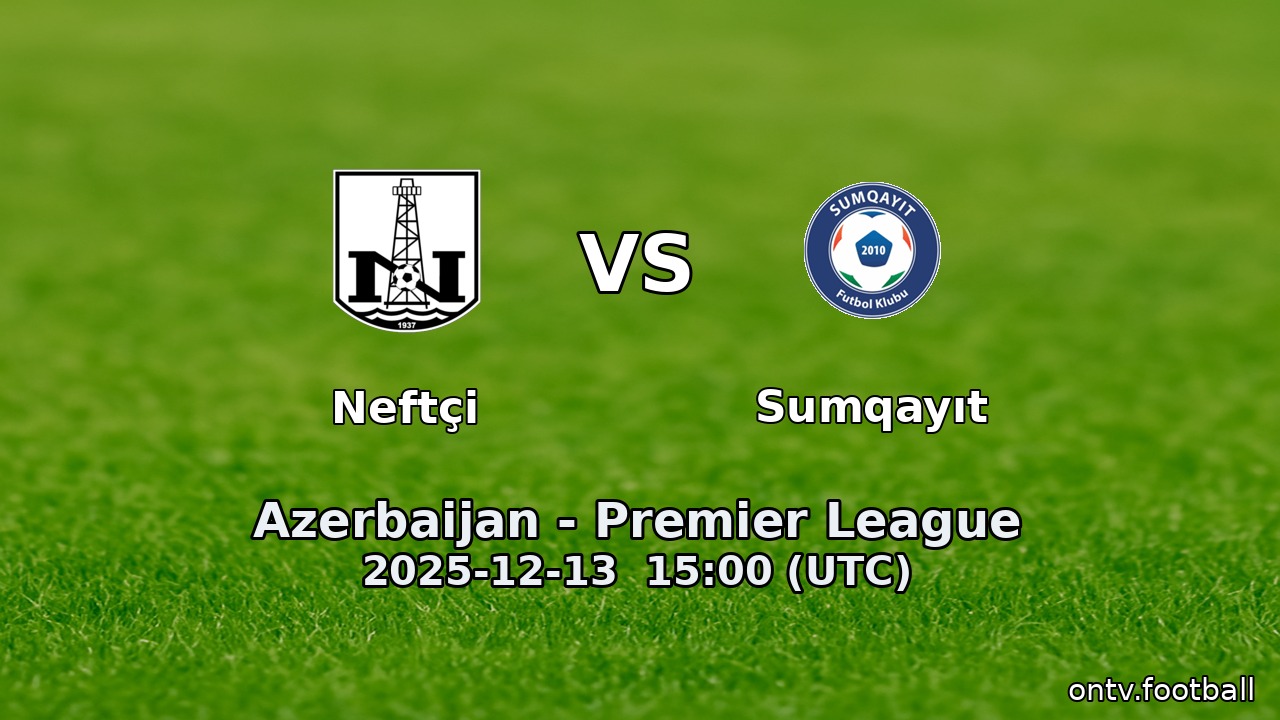 Neftçi vs Sumqayıt