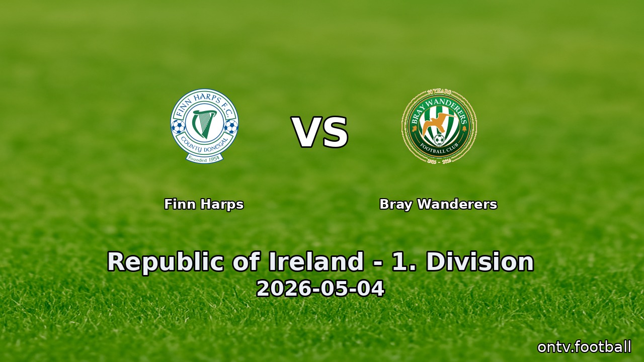 Finn Harps vs Bray Wanderers