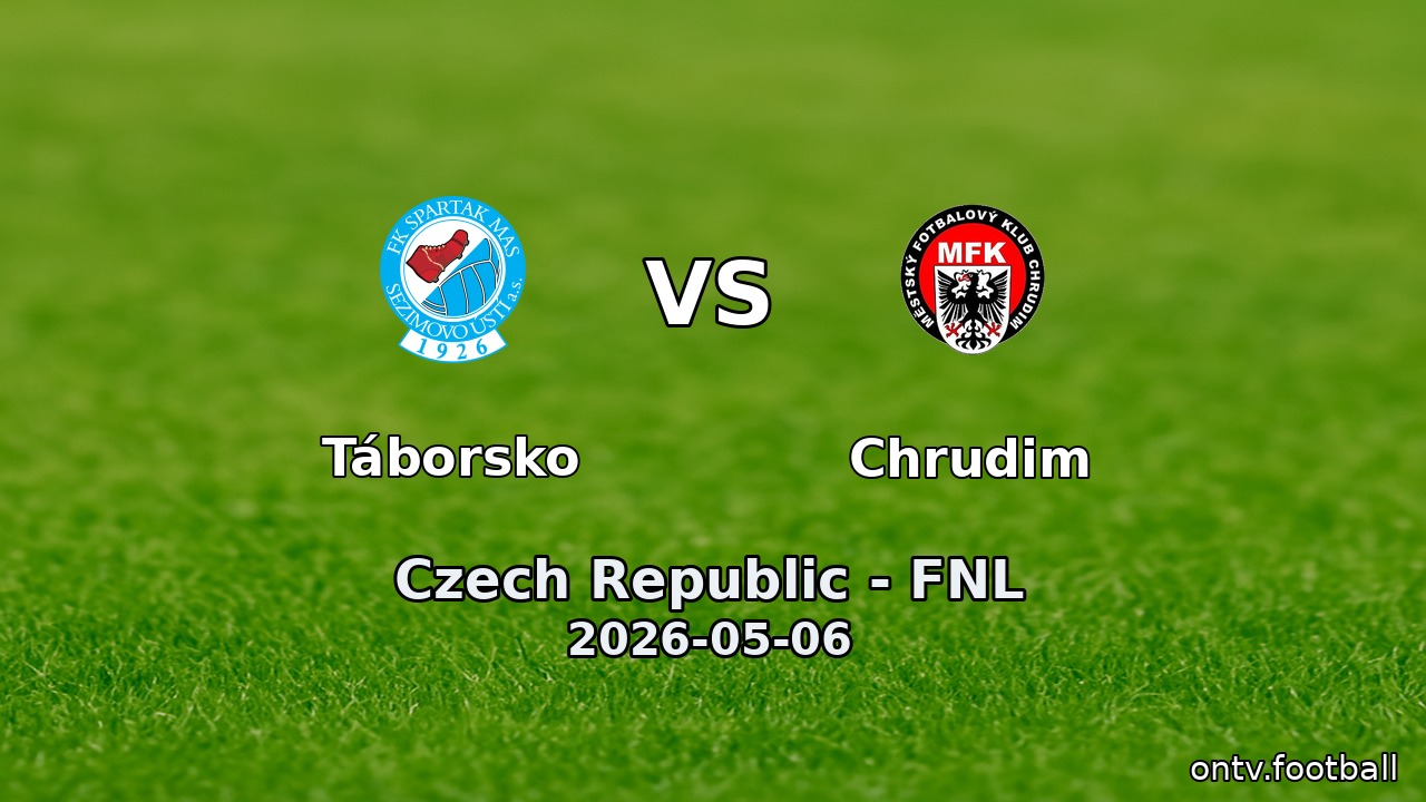 Táborsko vs Chrudim