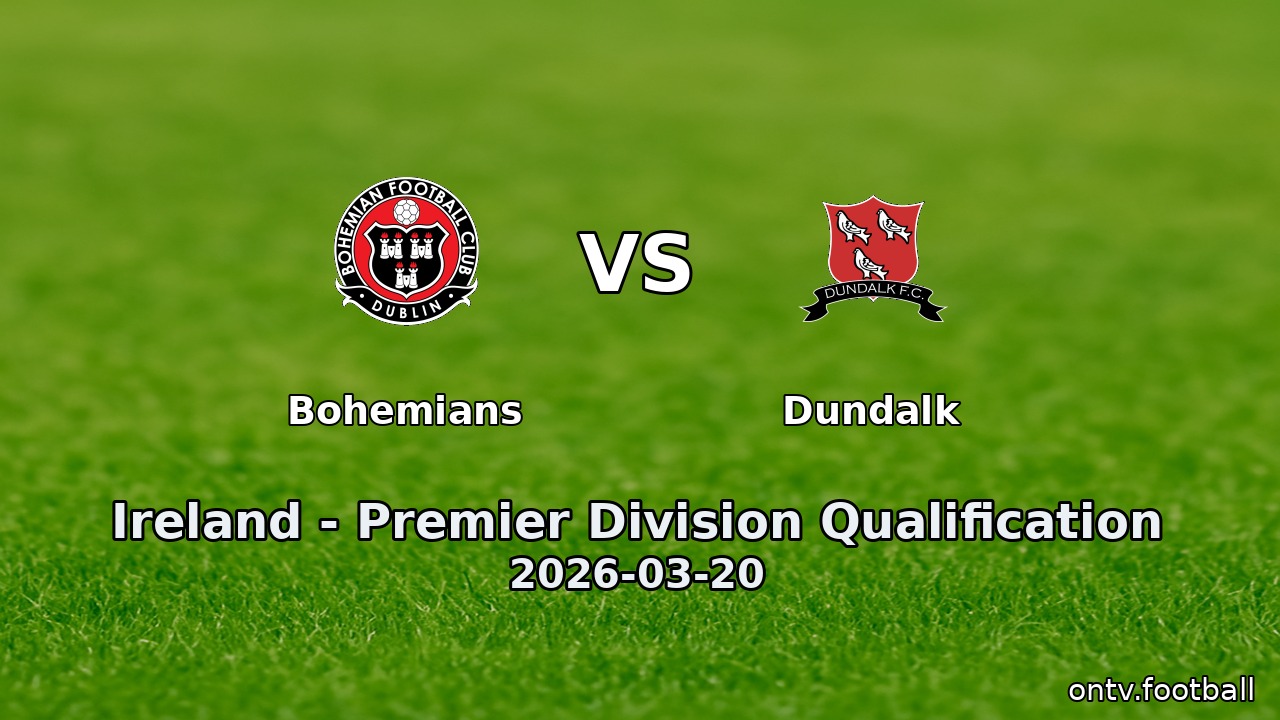 Bohemians vs Dundalk