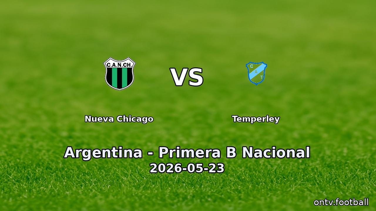 Nueva Chicago vs Temperley