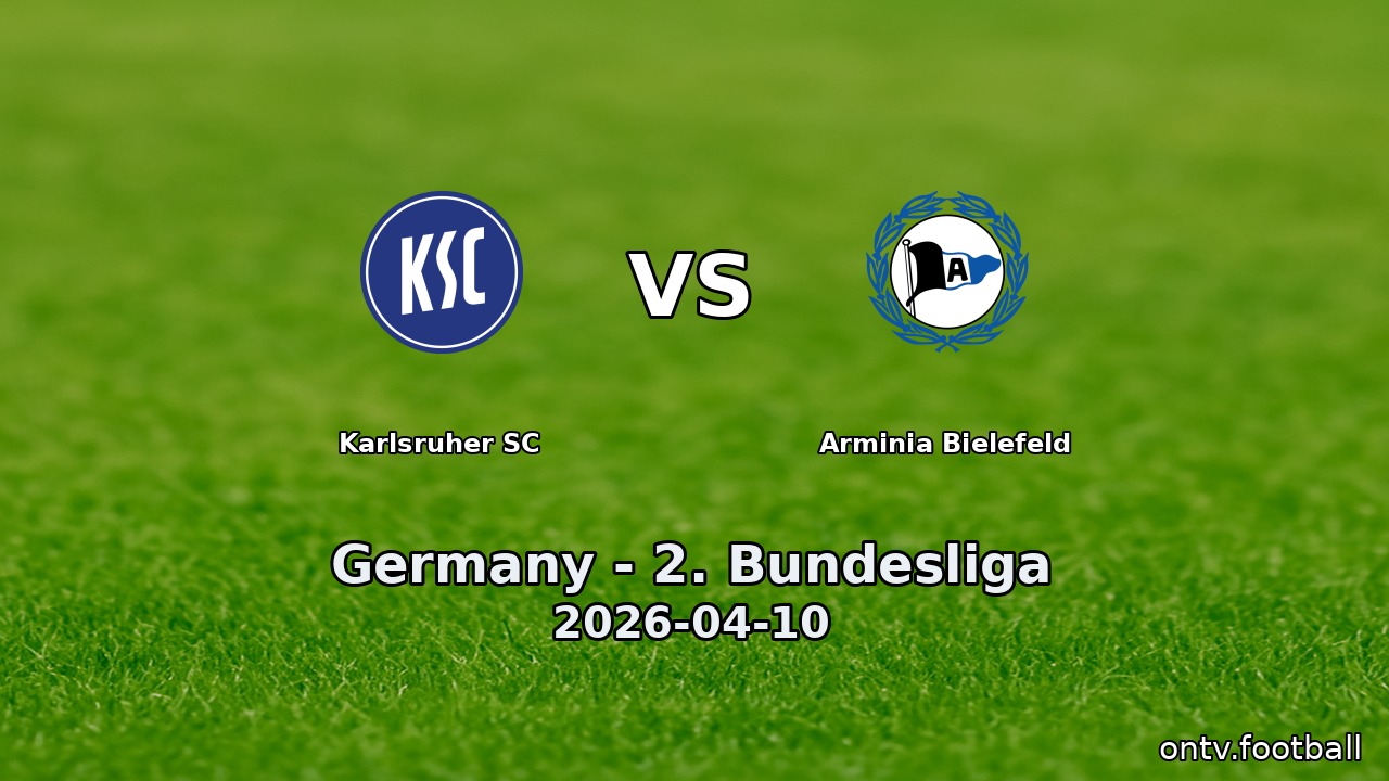 Karlsruher SC vs Arminia Bielefeld