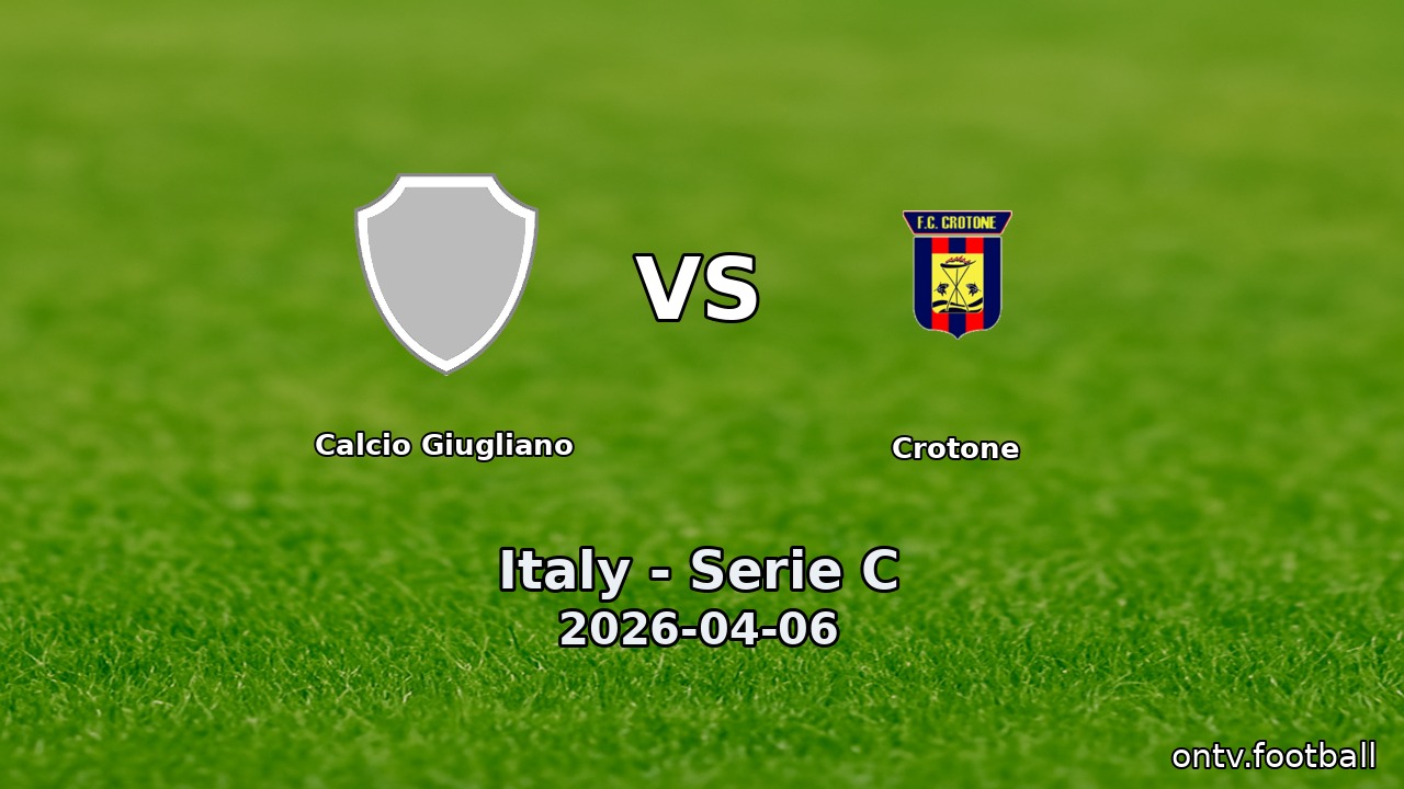 Calcio Giugliano vs Crotone
