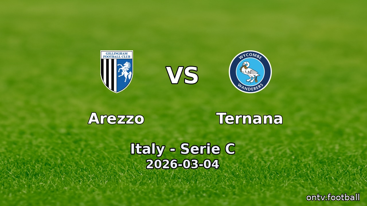 Arezzo vs Ternana