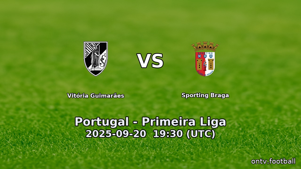 Vitória Guimarães vs Sporting Braga