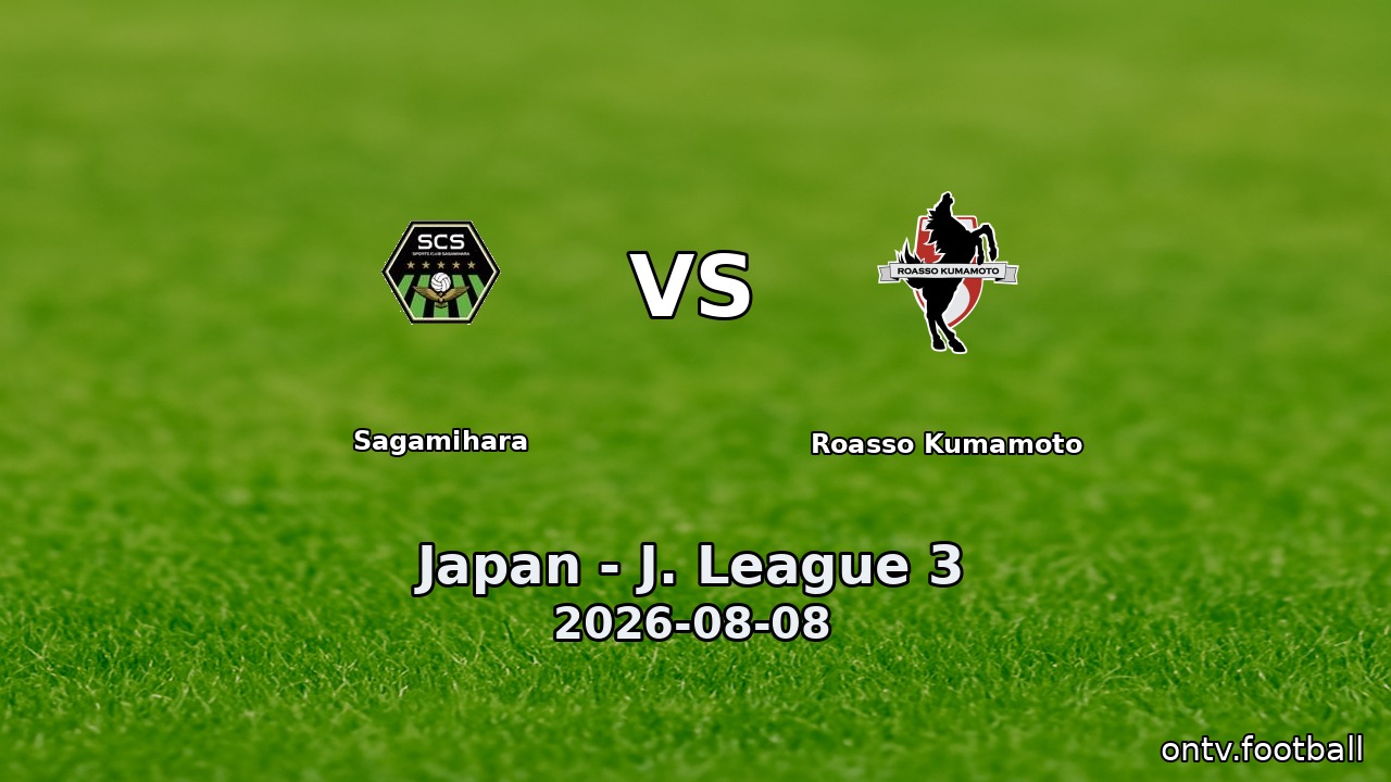 Sagamihara vs Roasso Kumamoto