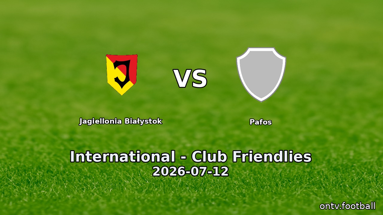 Jagiellonia Białystok vs Pafos