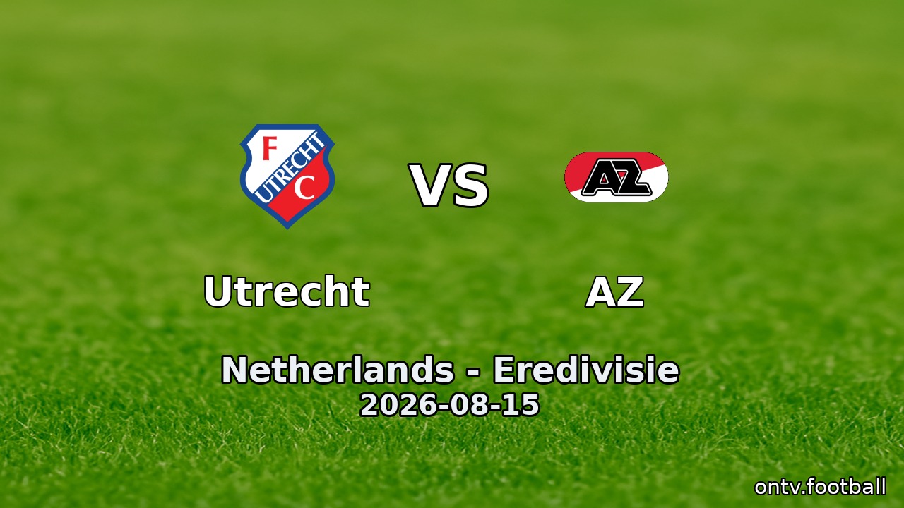 Utrecht vs AZ
