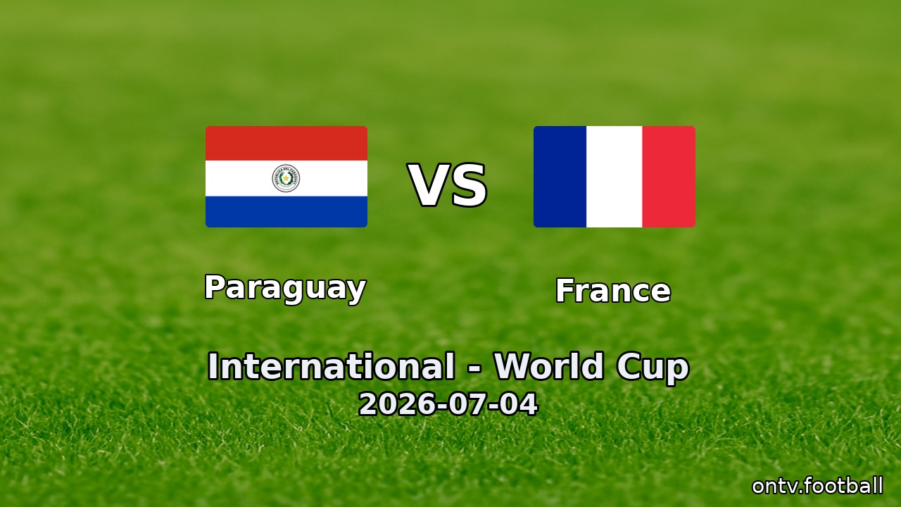 Paraguay vs France