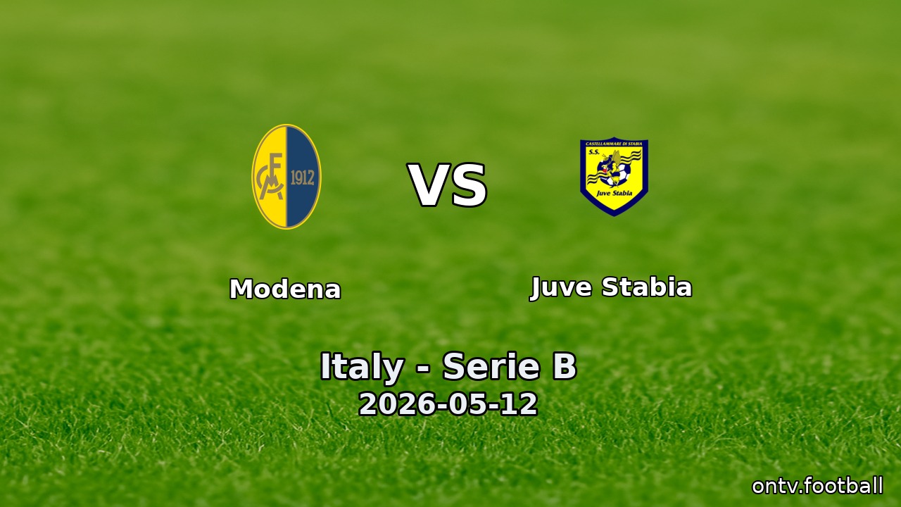 Modena vs Juve Stabia