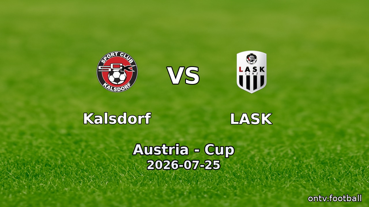 Kalsdorf vs LASK