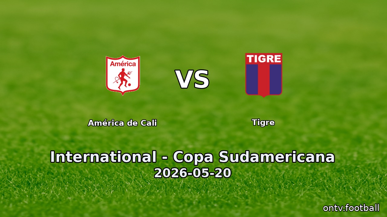América de Cali vs Tigre