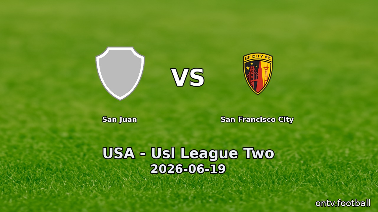 San Juan vs San Francisco City