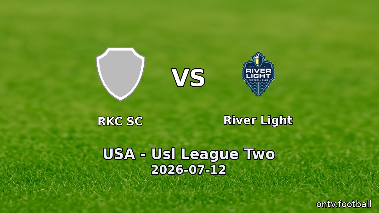 RKC SC vs River Light
