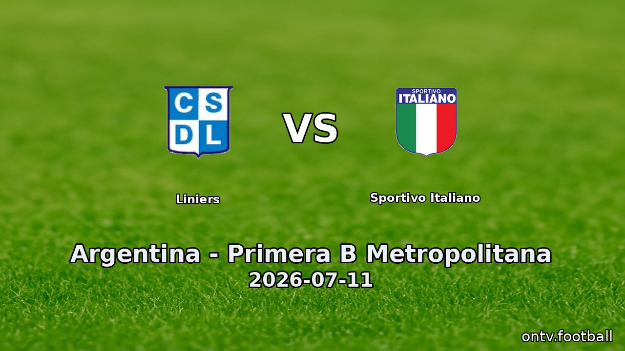 Liniers vs Sportivo Italiano
